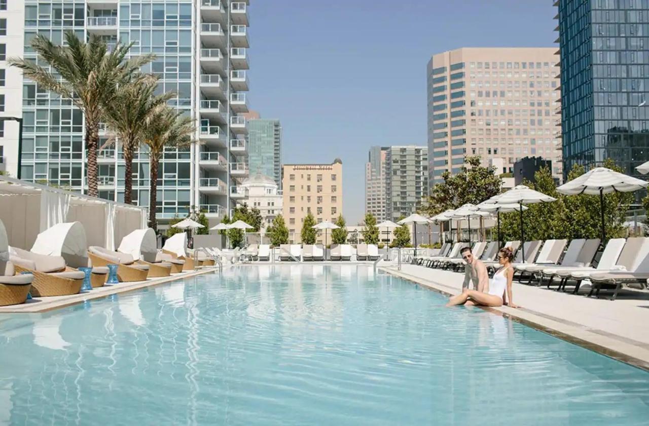 Level Downtown La South Olive Hotel Los Angeles Exterior photo