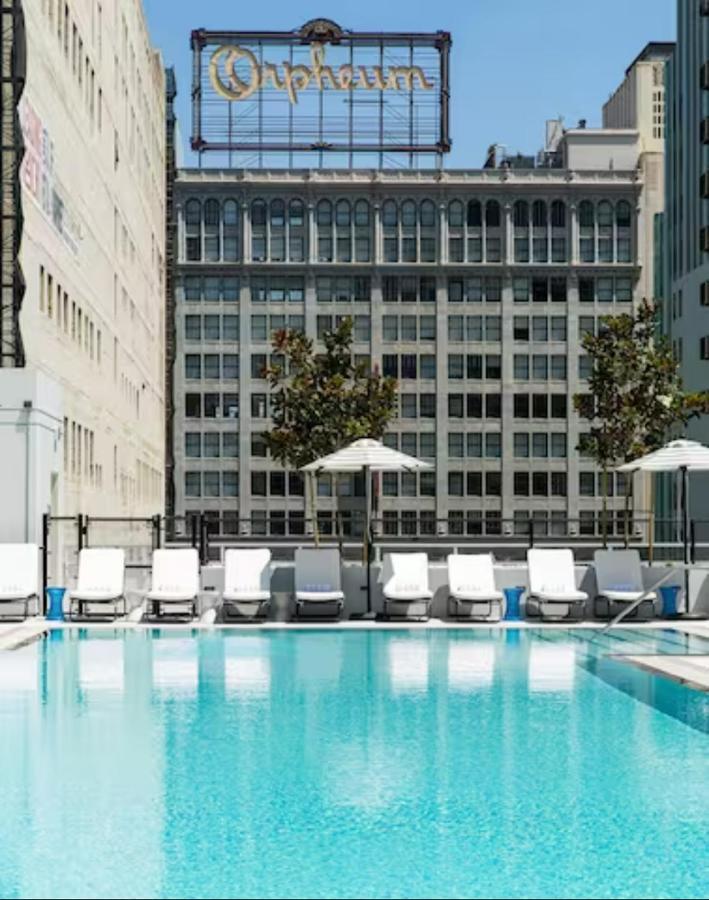 Level Downtown La South Olive Hotel Los Angeles Exterior photo