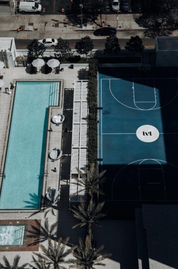 Level Downtown La South Olive Hotel Los Angeles Exterior photo